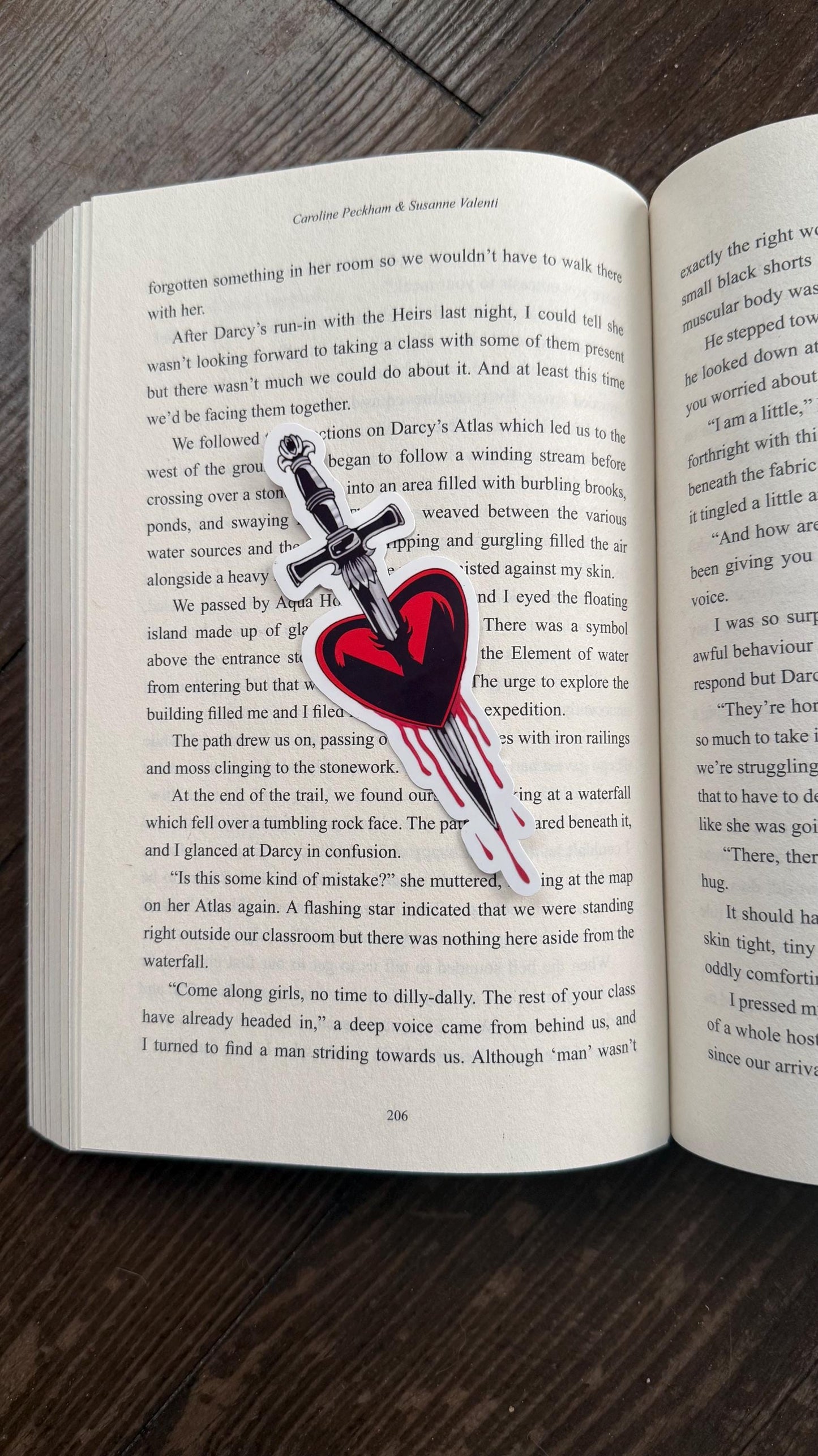 Dagger Bookish Sticker/ booktok/ bookish merch/ handmade sticker/ kindle accessories/ book accessories