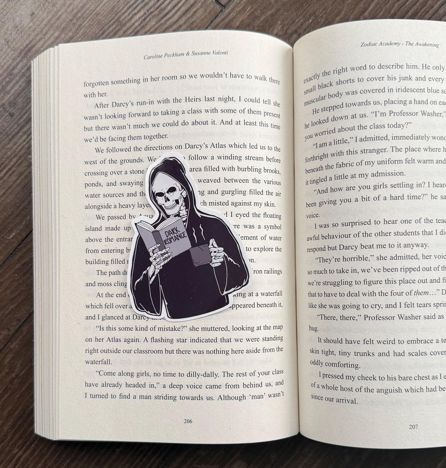 Skeleton Dark Romance Bookish Sticker/ booktok/ bookish merch/ handmade sticker/ kindle accessories/ book accessories