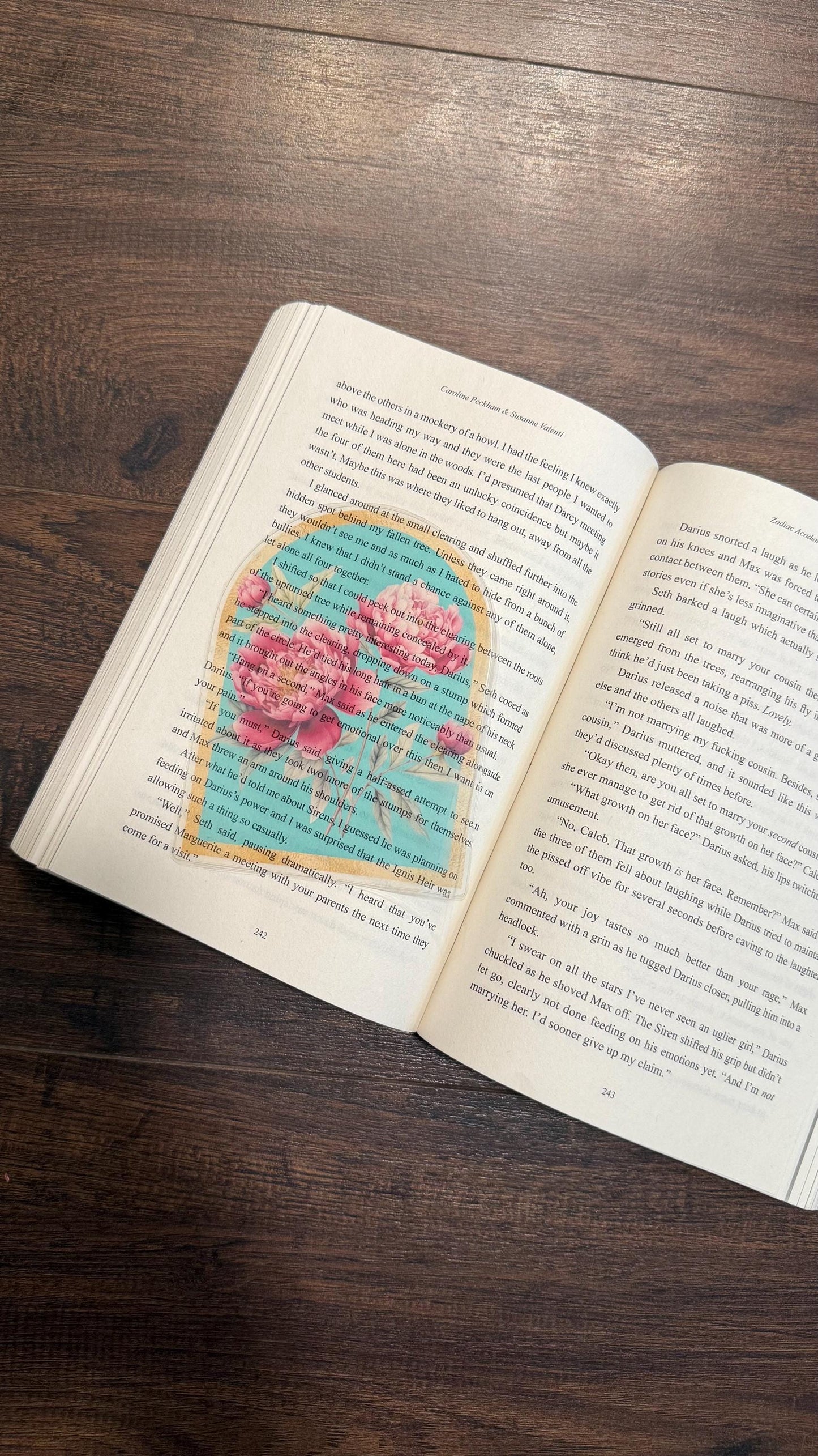 Transparent Dragon bookmark /fantasy/booktok/book merch/ bookish accessories/ clear bookmark /romantasy