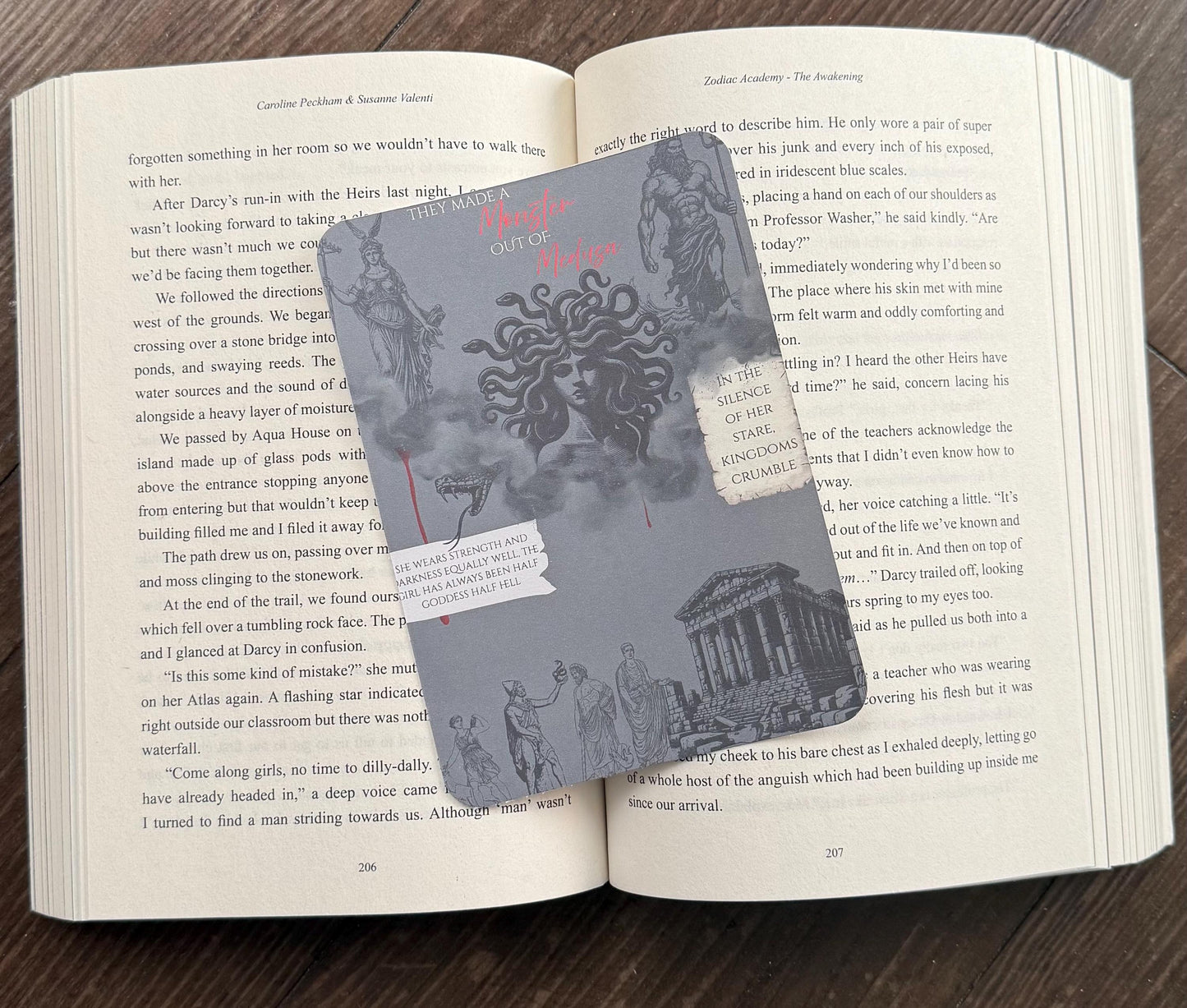 Kindle case insert for clear case- Medusa png download | Kindle Insert | e-reader accessories | book png | bookish |