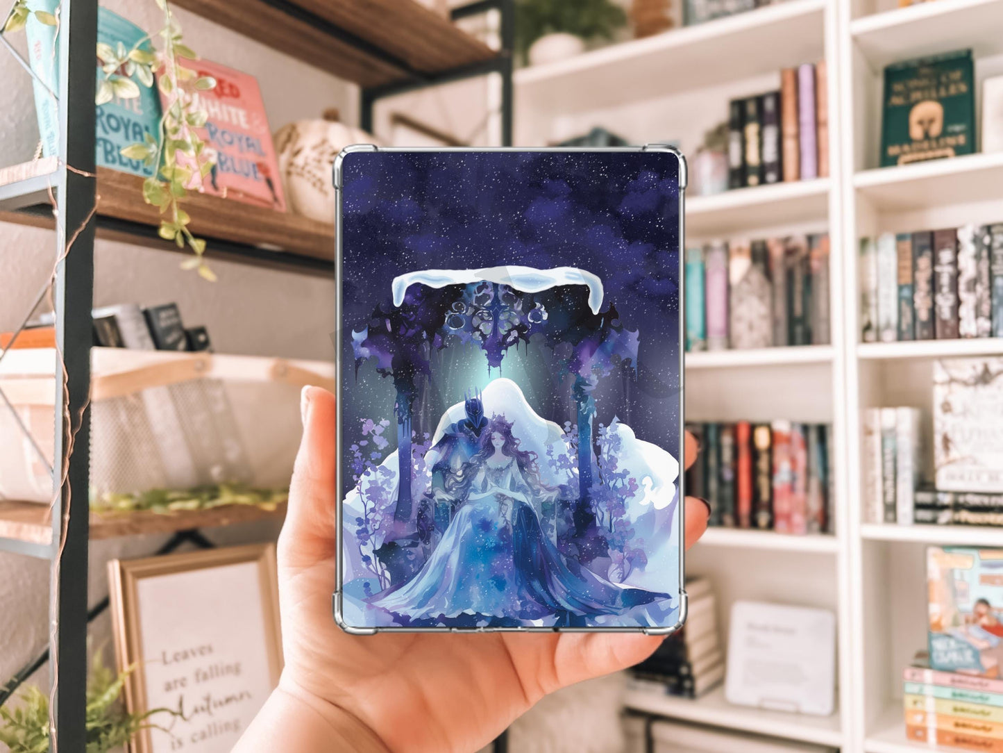 Dark Knight Romantasy Kindle Case Insert / bookish merch/ clear case insert/ romantasy readers/knight/ booktok/ trendy