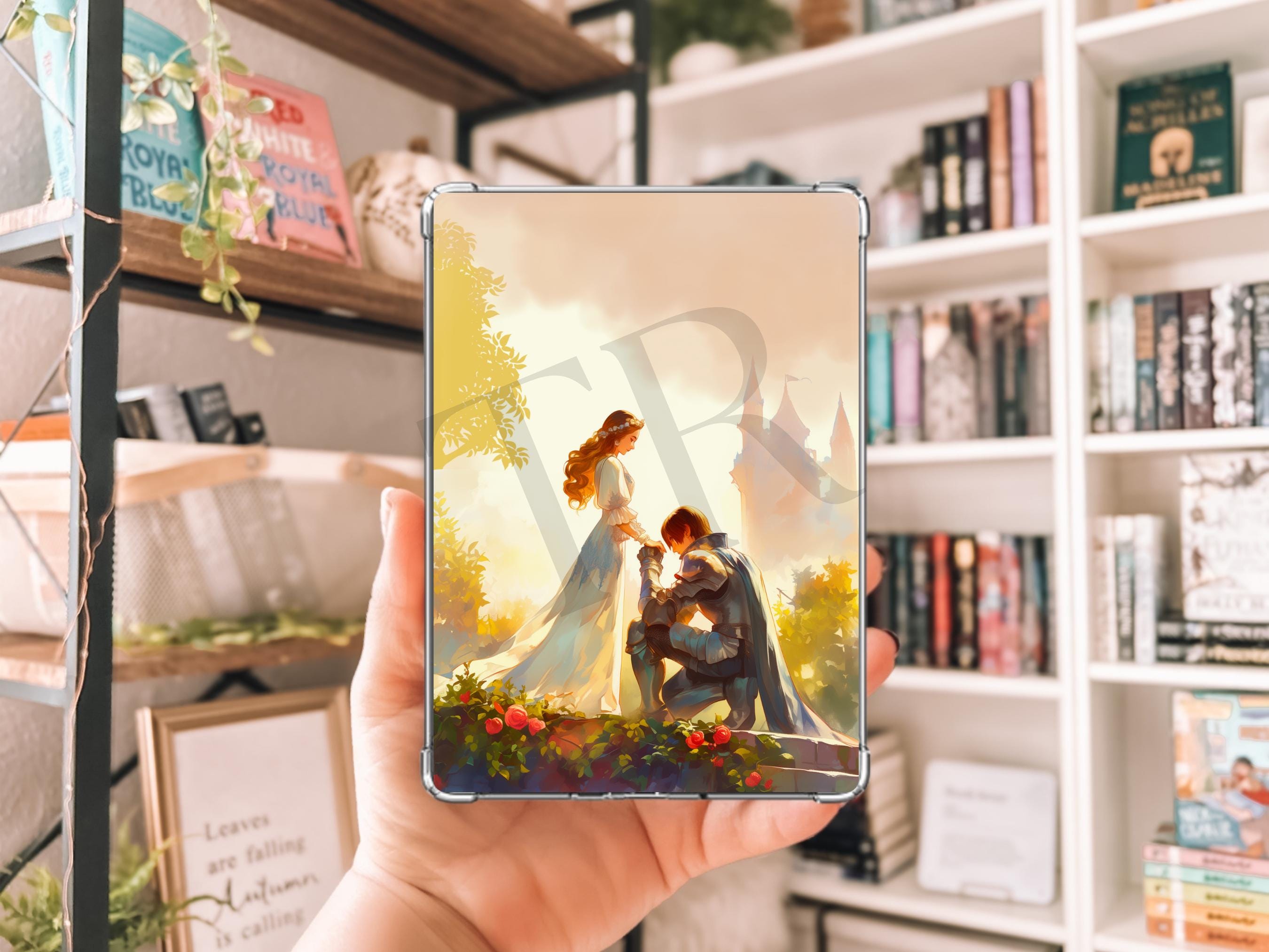 Romantasy Kindle Case Insert / bookish merch/ clear case insert/ romantasy readers/knight/ booktok/ trendy