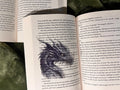 Transparent Dragon bookmark /fantasy/booktok/book merch/ bookish accessories/ clear bookmark /romantasy