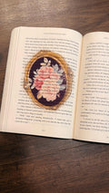 Transparent vintage floral bookmark /fantasy/booktok/book merch/ bookish accessories/ clear bookmark /romantasy/ gift idea