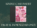 Kindle case insert for clear case- girls girls girls png download | kindle insert | e-reader accessories |  book png | bookish |