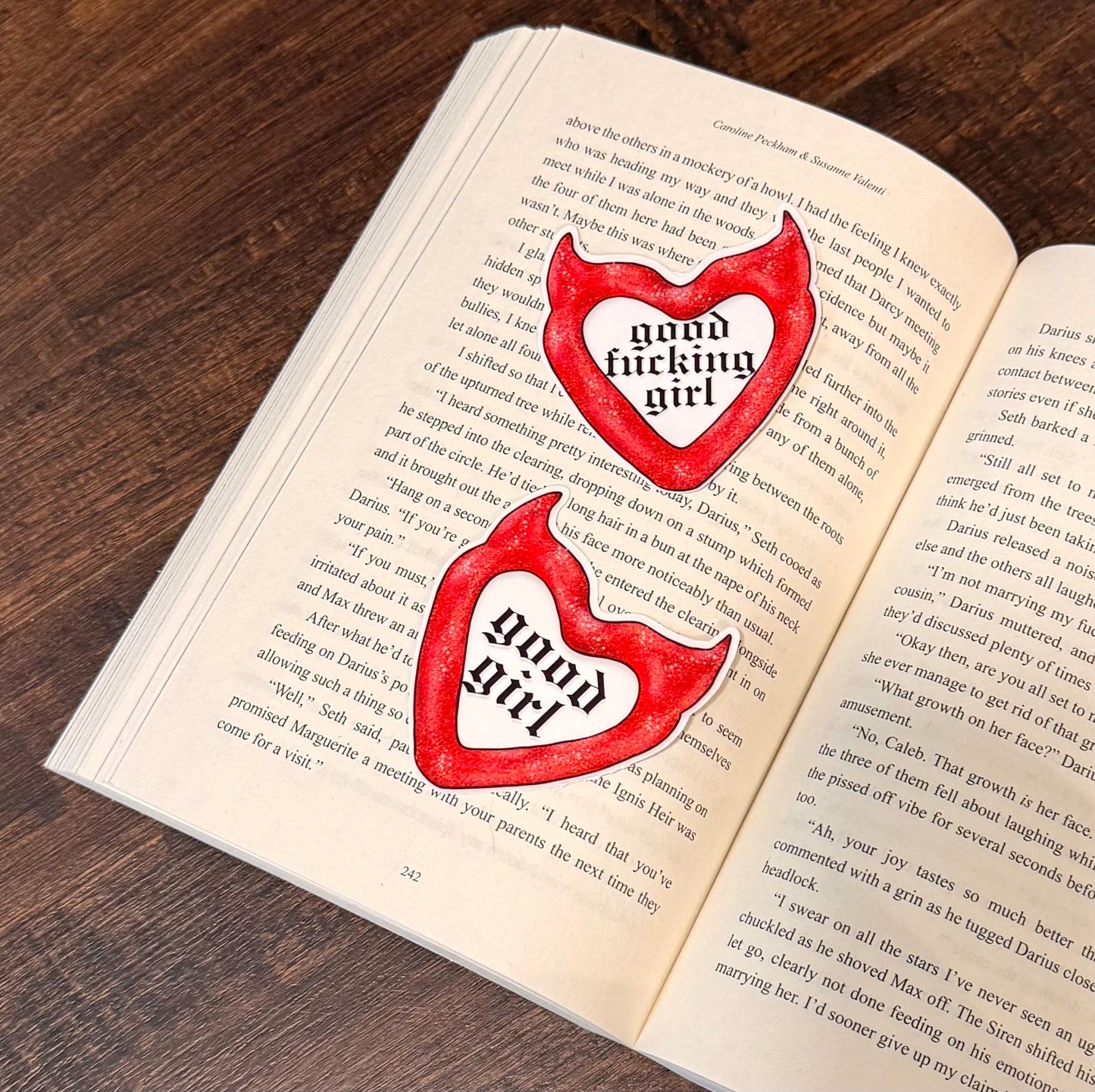 Good F*cking Girl Bookish Sticker/ booktok/ bookish merch/ handmade/ kindle accessories/ book accessories/ villain era/ morally grey