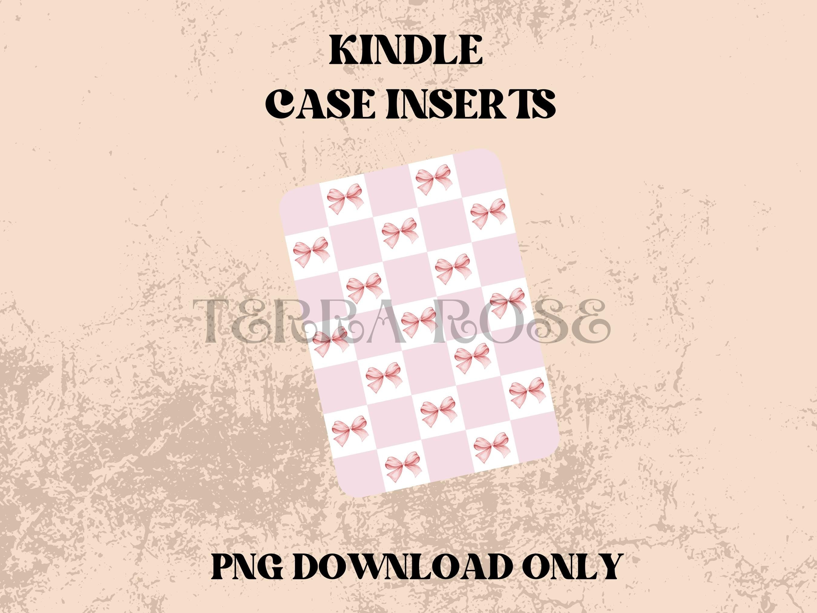 Checkered Bows kindle insert png download | clear case insert | e-reader accessories |  book png | bookish | kindle accessories