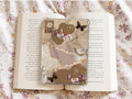 Neutral Vintage Collage Kindle Case Insert / E-reader Case Insert/ booktok/ bookish merch/ clear case insert